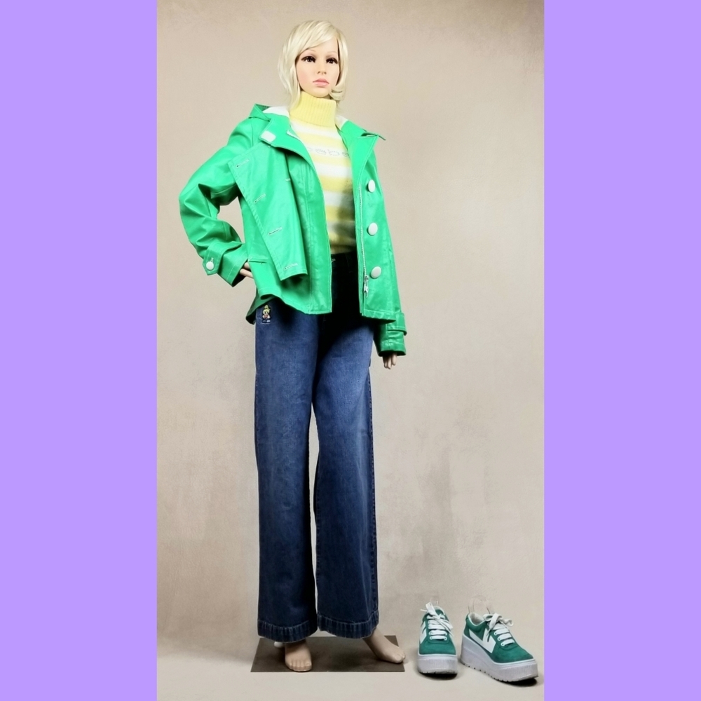 Retro mod rain jacket - Picture 2 of 8